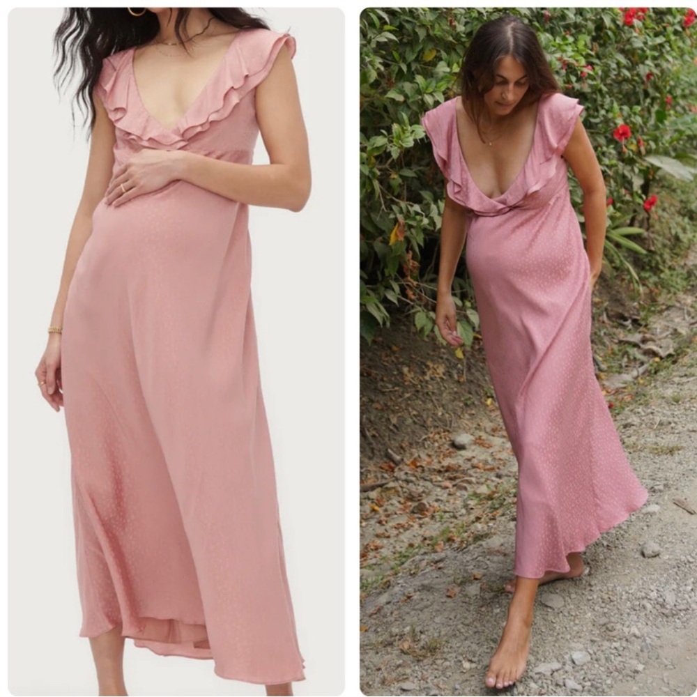 Hatch Emily Dress Pink - Size 2 / Medium